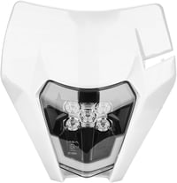 JFG RACING Universal LED Motoros Fényszóró - Fehér, Enduro, Motocross, Dirt Bike 1