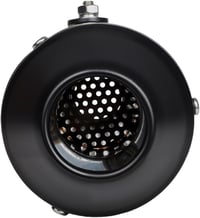 JFG RACING Univerzális Kipufogó Csillapító 1.5"-1.8" Harley Cafe Racer Bobber Triumph Fekete - Black (black-3) 5