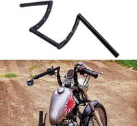 Univerzálne riadidlá na motocykel JFG Racing Z, 22 mm – čierne 2