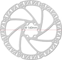 JFOYH Zoom HB876e hidraulikus e-bike fékszett 4 dugattyús féknyereggel 5