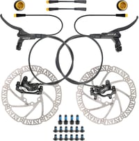 JFOYH Zoom HB876e hidraulikus e-bike fékszett 4 dugattyús féknyereggel 1