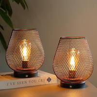 JHY DESIGN Érintésérzékeny Asztali Lámpa 2db, Akkumulátoros LED, Dimmer Funkció 1