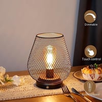 JHY DESIGN Érintésérzékeny Asztali Lámpa 2db, Akkumulátoros LED, Dimmer Funkció 5