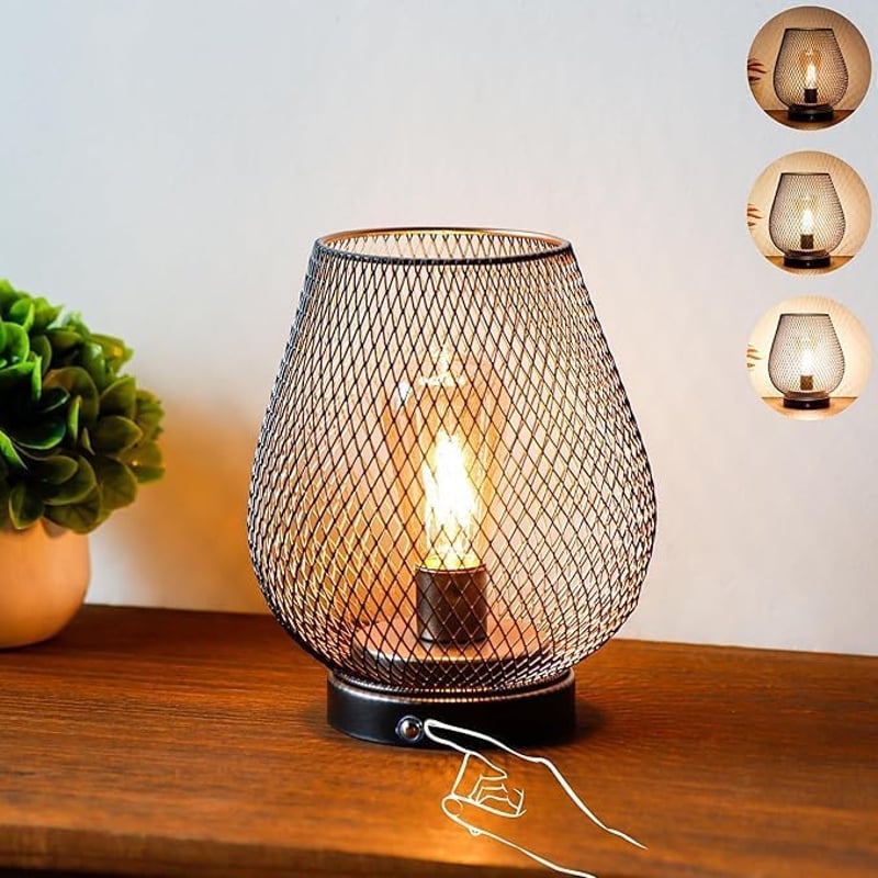 JHY DESIGN Érintésérzékeny Asztali Lámpa 2db, Akkumulátoros LED, Dimmer Funkció