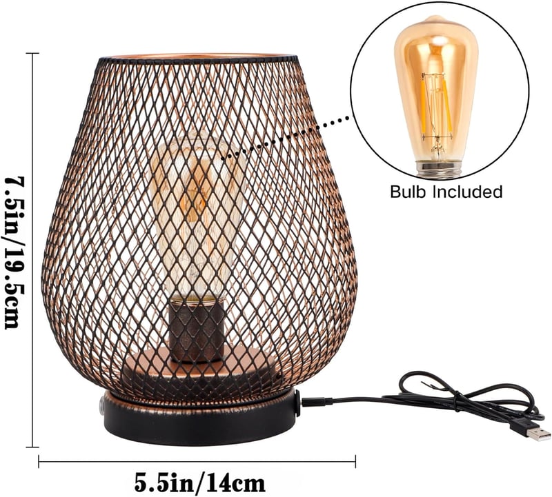 JHY DESIGN Érintésérzékeny Asztali Lámpa 2db, Akkumulátoros LED, Dimmer Funkció