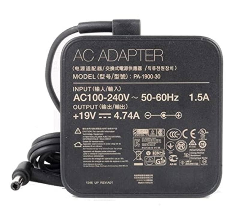 90W nabíjačka na notebook JHZL AC adaptér pre ASUS K550LA K55A K55N K52F K53S K53E K501U VivoBook – 19V 4,74A ADP-90YD PA-1900-30 napájací zdroj (