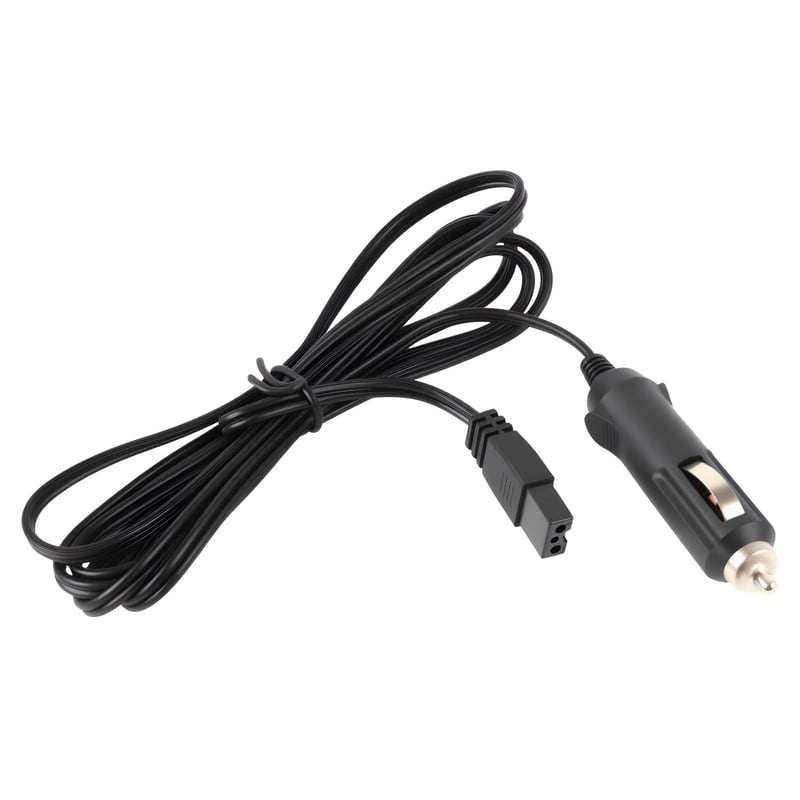 JiaHeHe Cablu de alimentare de rezervă 12V 10A pentru lada frigorifică auto, cablu brichetă 2 m, compatibil cu Mobicool și mini frigider, 12V 220V