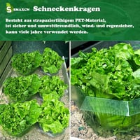Jiahuade Csiga Védőgyűrű Saláta és Zöldségek Védelméhez 3
