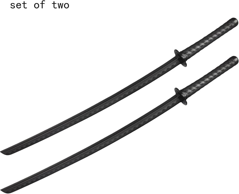 Jianxuan Polipropilén Kendo Gyakorló Kard 101cm - Bokken Szamuráj Kard Edzéshez, Ambidextrous Vintage Stílusú Kardvívó Felszerelés Táskával