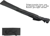 Jianxuan Polipropilén Kendo Gyakorló Kard 101cm - Bokken Szamuráj Kard Edzéshez, Ambidextrous Vintage Stílusú Kardvívó Felszerelés Táskával 4
