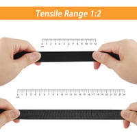 Elastická páska JIASI&JIESY 20 mm – biela/čierna, 2×10 m 4