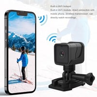 Jiawu Kerékpár Kormány Kamera Szett 1080P WiFi - 120° Széles Látószögű Bukósisak Kamera Parkolási Figyelővel, Vízálló Akciókamera Biciklire, 4