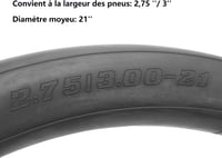 JIAYAN 2.75/3.00-21 Belső Gumi TR13 Szeleppel Pit Bike Dirt Bike Csere 2
