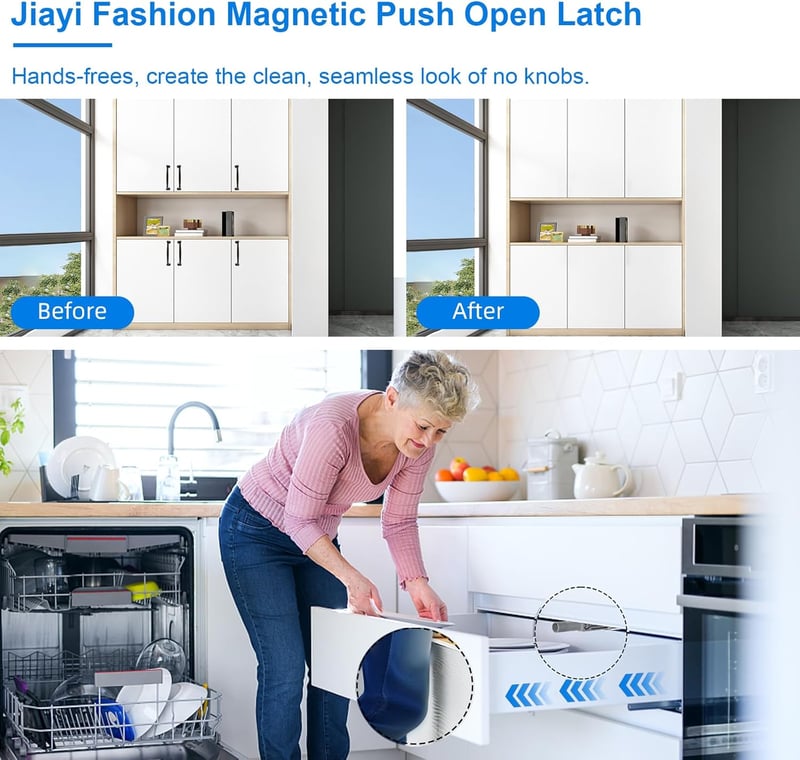 Jiayi 10P48 Push to Open ajtónyitó rendszer