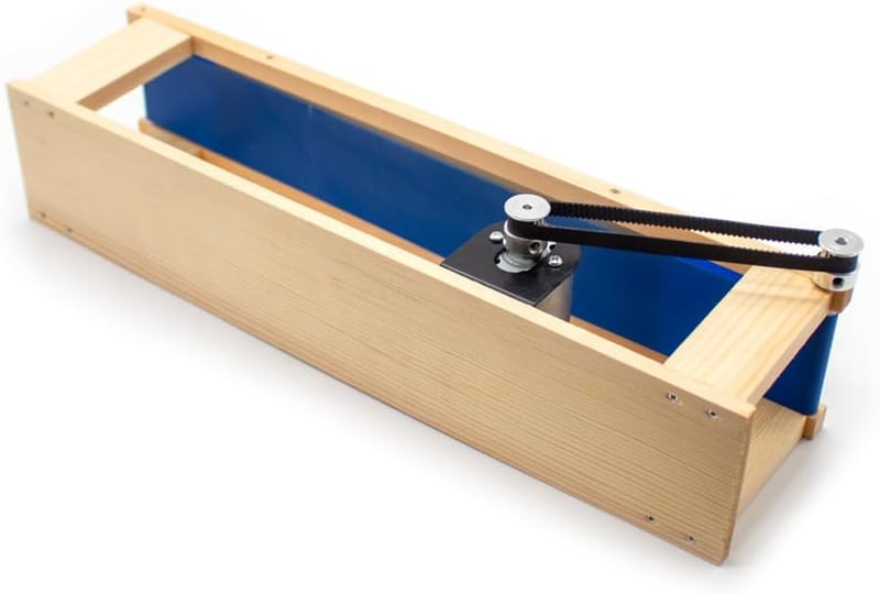Jieotwice Mini Asztali Szállítószalag 5x70cm Oktatási Modell 0-6000 rpm
