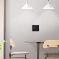 JIMEIDA fekete villanykapcsoló 1 pólusú 10A 250V sima felületű fali kapcsoló 4