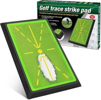 JIMITOP Golf Edzőszőnyeg 12x17 Divot Pályával Beltéri Gyakorláshoz - Green 1