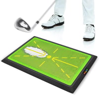 JIMITOP Golf Edzőszőnyeg 12x17 Divot Pályával Beltéri Gyakorláshoz - Green 4