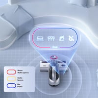 Jimmy BX6 Pro Matrac Porszívó UV-C Fénnyel és Ultrahangos Sterilizálással, Atkák Ellen, LED Kijelző, Allergikusoknak 3