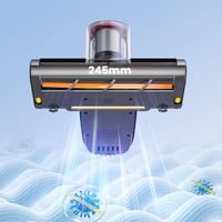 Jimmy BX6 Pro Matrac Porszívó UV-C Fénnyel és Ultrahangos Sterilizálással, Atkák Ellen, LED Kijelző, Allergikusoknak 4