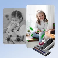 Jimmy BX6 Pro Matrac Porszívó UV-C Fénnyel és Ultrahangos Sterilizálással, Atkák Ellen, LED Kijelző, Allergikusoknak 8