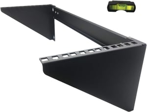JINGCHENGMEI 19" Acél Rack Konzol Fali Tartó 56kg Terhelhetőség 4U