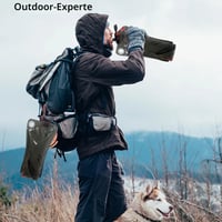 JINGTOPS Set 2 Bidoane Pliabile, 1 litru, cu carabină, fără BPA, sticlă de apă retractabilă pentru drumeții, camping, festivaluri 4