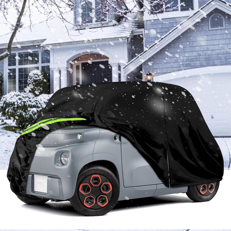 JinsenTGG Autógarázs Takaró Citroen Ami/Rocks-e/Fiat Topolino 2020-2024 Vízálló