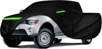 JinsenTGG Autótakaró Ponyva Mitsubishi L200 (2014-2024) - Vízálló Teljes Autóvédő Huzat Cipzárral és Szélrögzítő Pántokkal 1