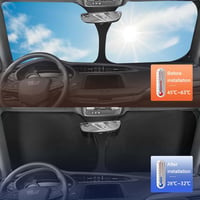 JinsenTGG BMW X3 2017-2023 napellenző szélvédő UV védelem összecsukható 5