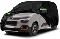 JinsenTGG Citroen Berlingo 2018-2024 LWB vízálló autótakaró teljes garázsponyvával légáteresztő fényvisszaverő csíkok 187x75.6x73 cm 1