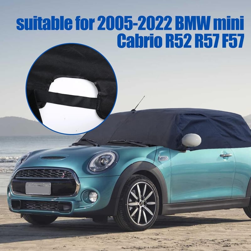 JinsenTGG Mini Convertible R52 R57 F57 Félig Autóvédő Ponyva UV Védelemmel - for Mini Cabrio
