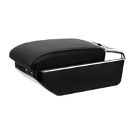 Lakťová opierka do stredovej konzoly JinsenTGG pre Peugeot 207/207CC, úložný box, 7x USB, čierna koža 1