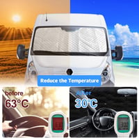 JinsenTGG Renault Master Opel Movano Nissan NV400 napellenző szett 6