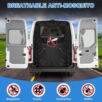 JinsenTGG Rovarháló Renault Master H2/H3 Opel Movano Nissan NV400 Hátsó Ajtó 5