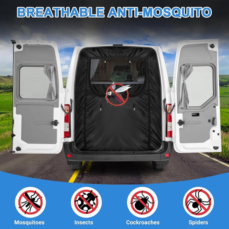 JinsenTGG Rovarháló Renault Master H2/H3 Opel Movano Nissan NV400 Hátsó Ajtó