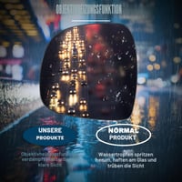 JinsenTGG Sklo spätného zrkadla pre Mercedes-Benz Vito W639 2003-2010, ľavá strana, asférické nastaviteľné vonkajšie zrkadlo, náhradné sklo spätného zrkadla 4