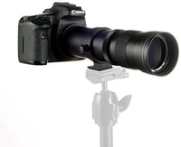 JINTU 420-1600mm Teleobjektív Canon EF Bajonett Manuális Zoom Objektív 8