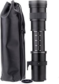 JINTU 420-800mm Teleobjektív Canon EOS EF DSLR Fényképezőgéphez 8