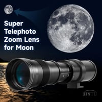JINTU 420-800mm Teleobjektív Canon EOS EF DSLR Fényképezőgéphez 7