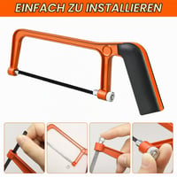 Mini Ferăstrău Manual de Metal Jiujuda9 cu 30 de Lame Schimbabile – Ferăstrău pentru Metal de Dimensiuni Mici 6