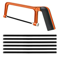 Mini Ferăstrău Manual de Metal Jiujuda9 cu 30 de Lame Schimbabile – Ferăstrău pentru Metal de Dimensiuni Mici 1