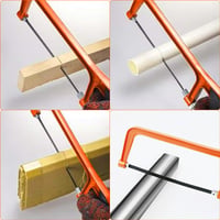 Mini Ferăstrău Manual de Metal Jiujuda9 cu 30 de Lame Schimbabile – Ferăstrău pentru Metal de Dimensiuni Mici 7