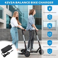 JIZZU 6 portos elektromos roller töltő hoverboard akkumulátor töltőkábel 7