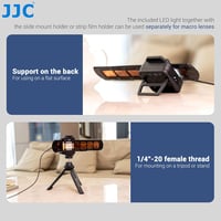 JJC 35mm Negatív Szkenner LED Megvilágítással és Dia Tartóval 8