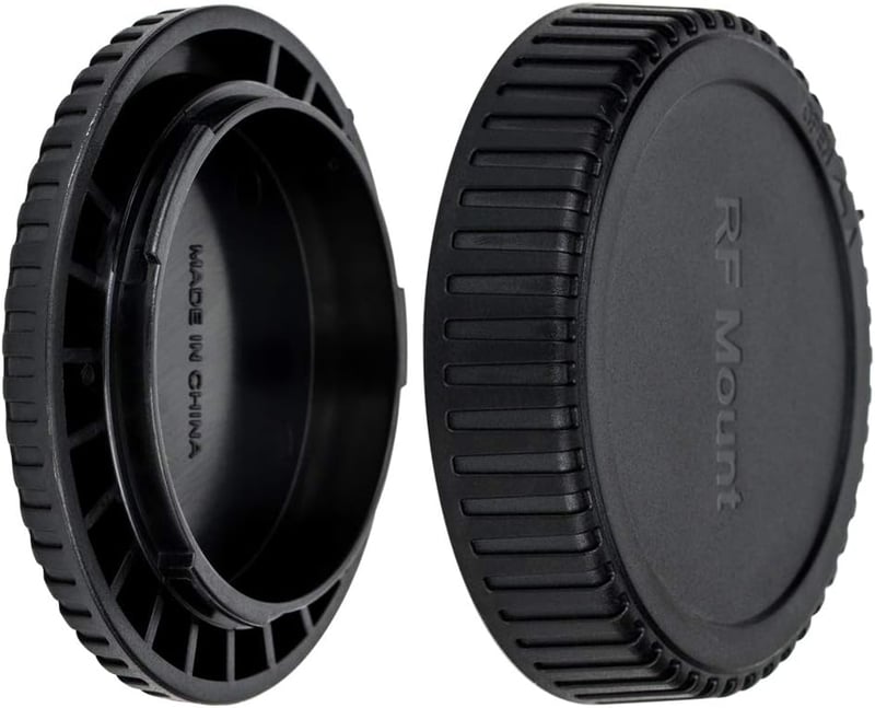 JJC Canon RF bajonett objektív és test sapka szett - EOS R, R5, R6, R7, R8, R10, R50, R100