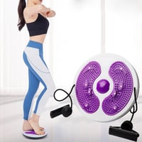 JJQHYC Waist Twist Disc lila derékcsavaró egyensúlyozó tábla lábmasszírozóval 5