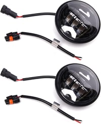 JMTBNO 2db 30W LED Ködlámpa Motorkerékpárhoz Harley Touring Kompatibilis 7
