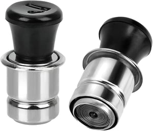 Priză brichetă auto JNNJ 12V 20mm, piesă de schimb consolă, 2 bucăți