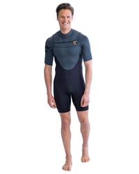 Neoprénový oblek Jobe Perth 3/2mm Shorty so zipsom na hrudi na surfovanie a vodné športy XXL 1